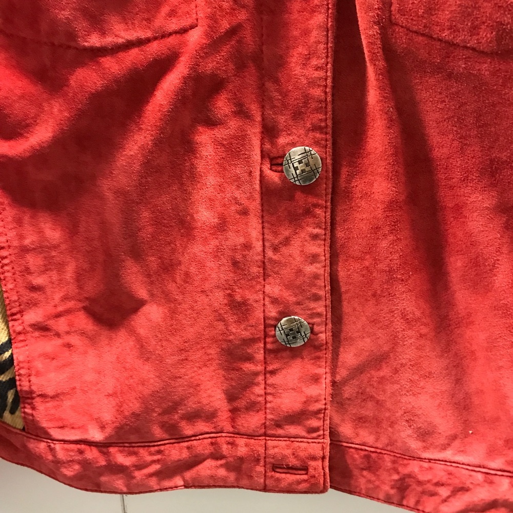 Chico's Red Jacket - Picture 3 of 6